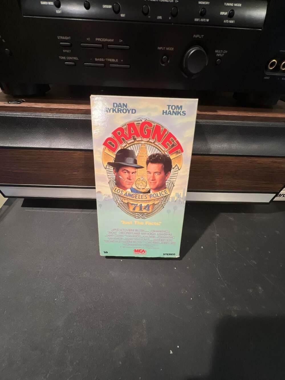 Dragnet VHS Tape (1987) MCA Home Video Starring Tom Hanks and Dan Aykroyd